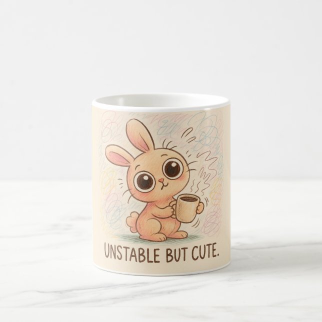 Unstable but Cute Coffee Mug (Center)