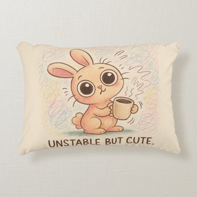Unstable but Cute Decorative Cushion (Front)