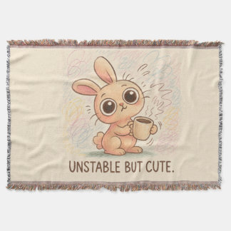 Unstable but Cute Throw Blanket