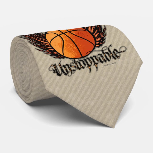 Unstoppable (Basketball) Tie (Rolled)