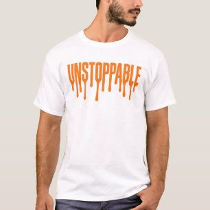 UNSTOPPABLE – Bold Motivational Typography T-Shirt