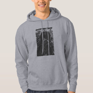 Unstoppable Chaos - Grunge Abstract Streetwear  Hoodie