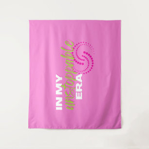 Unstoppable, In my Unstoppable Era, Preppy, Pink Tapestry