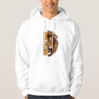 Unstoppable Lion – Fearless King of the Jungle Hoodie
