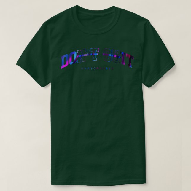 unstoppable metallic version T-Shirt (Design Front)