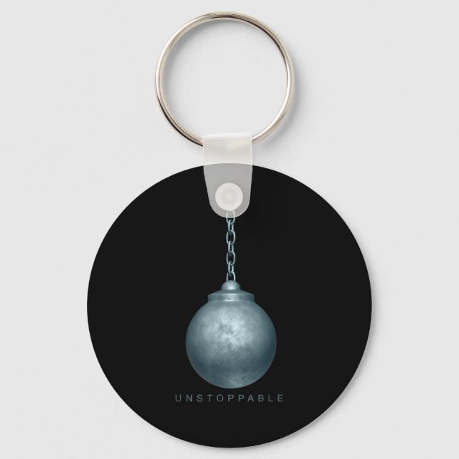 Unstoppable Motivation  Key Ring (Front)