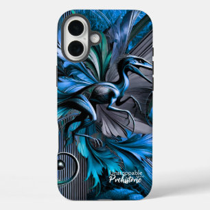 Unstoppable Raptor – Fuel Strength, Rule the Wild iPhone 16 Plus Case