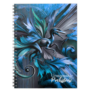 Unstoppable Raptor – Fuel Strength, Rule the Wild Notebook