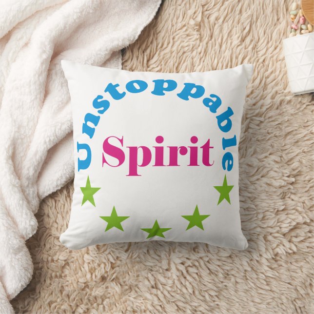 unstoppable spirit cushion (Blanket)