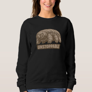 Unstoppable Tardigrade Vintage Science Art Sweatshirt