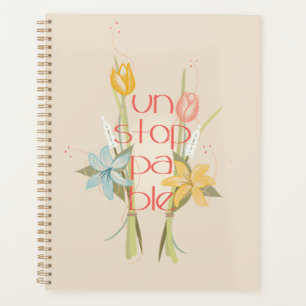 Unstoppable Tulip Floral Planner