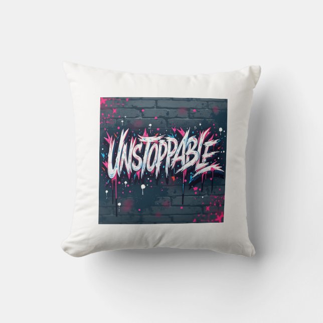 Unstoppable Wildstyle Cushion (Front)