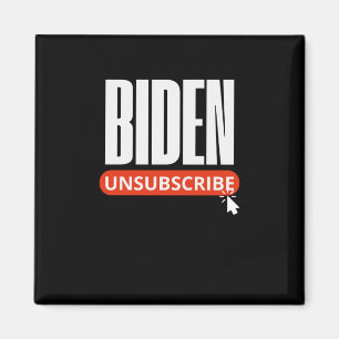 Unsubscribe Biden Trump Inauguration Day  Magnet