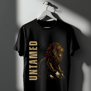 Untamed Roaring Lion  T-Shirt