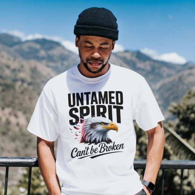 Untamed Spirit Eagle Eyes Freedom Adventure  T-Shirt (Creator Uploaded)