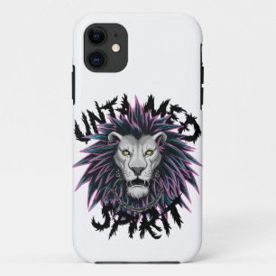 Untamed Spirit Punk Lion Design iPhone 11 Case
