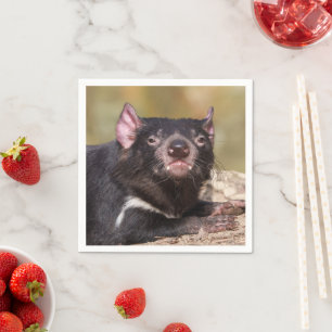 Untamed Spirit Tasmanian Devil Napkin