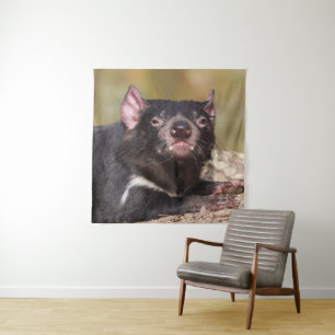 Untamed Spirit Tasmanian Devil Tapestry