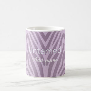 Untamed Zebra Print Coffee Mug