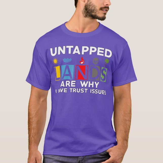 Untapped Landsrust Issues Magic Geek Great Retro G T-Shirt (Front)