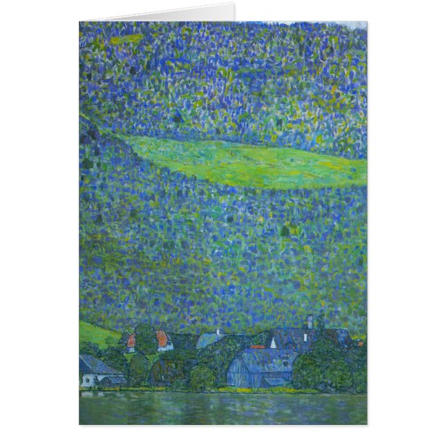 Unterach at Attersee by Klimt, Vintage Art Nouveau (Front)