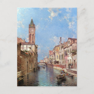 Unterberger’s Venice art postcard