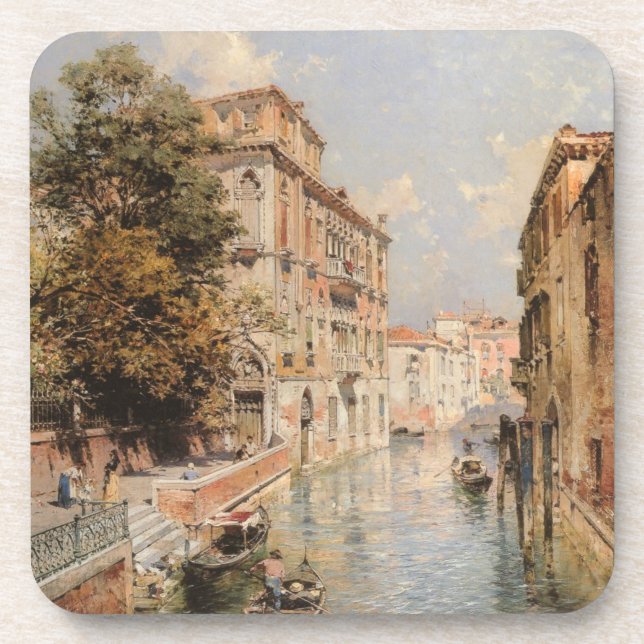 Unterberger’s Venice coasters (Front)