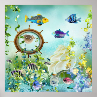 Unterwasserwelt III Poster