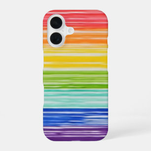 Untidy rainbow stripes Case-Mate iPhone case