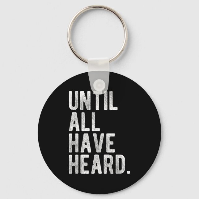 Until All Have Heard Gospel Mission Christian Duty Key Ring (Front)