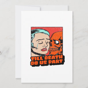 Until Death Do Us Part Classic Holiday Card