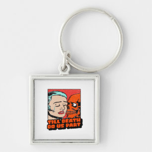 Until Death Do Us Part Classic Key Ring