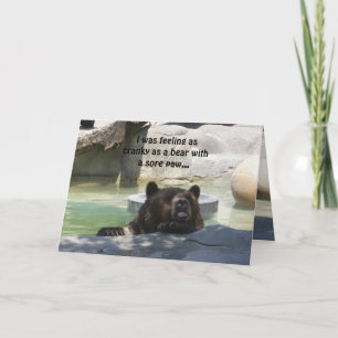 ... until I thought of you! Card