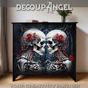 Until The End - Decoupage - Tissue Paper