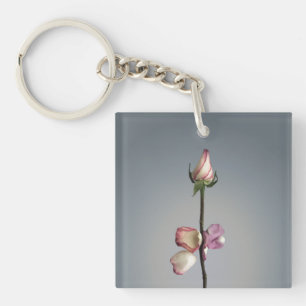 Until the last petal... key ring