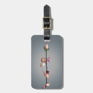 Until the last petal... luggage tag