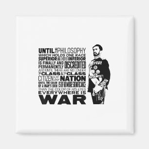Until The Philosophy Haile Selie War Speech Reggae Magnet
