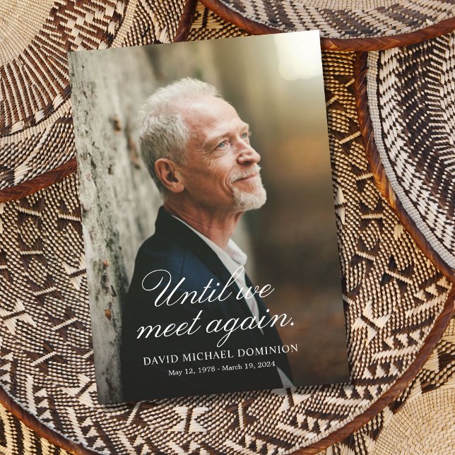 Until We Meet Again Full Photo Memorial Program (Creator Uploaded)