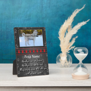 Until we meet again Memorial for Cat or Dog Plaque