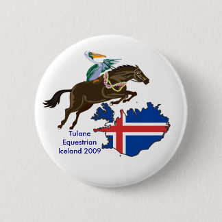 Untitled1, 800px-IcelandStub, Tulane Equestrian... 6 Cm Round Badge