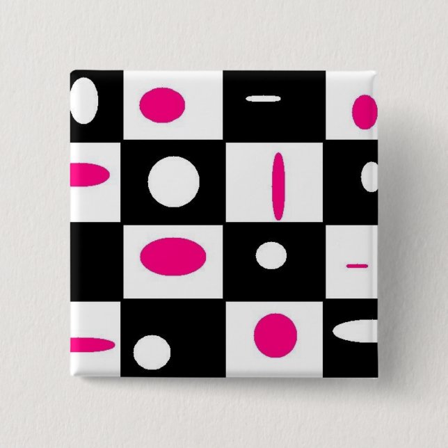 untitled4 15 cm square badge (Front)