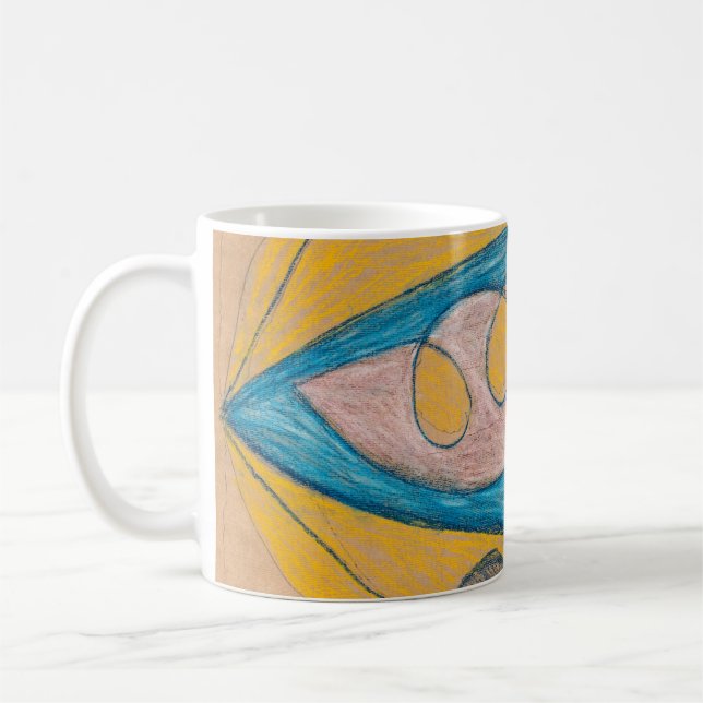 Untitled, 1908 by Hilma af Klint  Coffee Mug (Left)