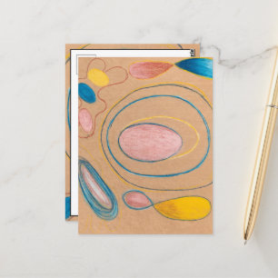 Untitled, 1908 by Hilma af Klint Postcard