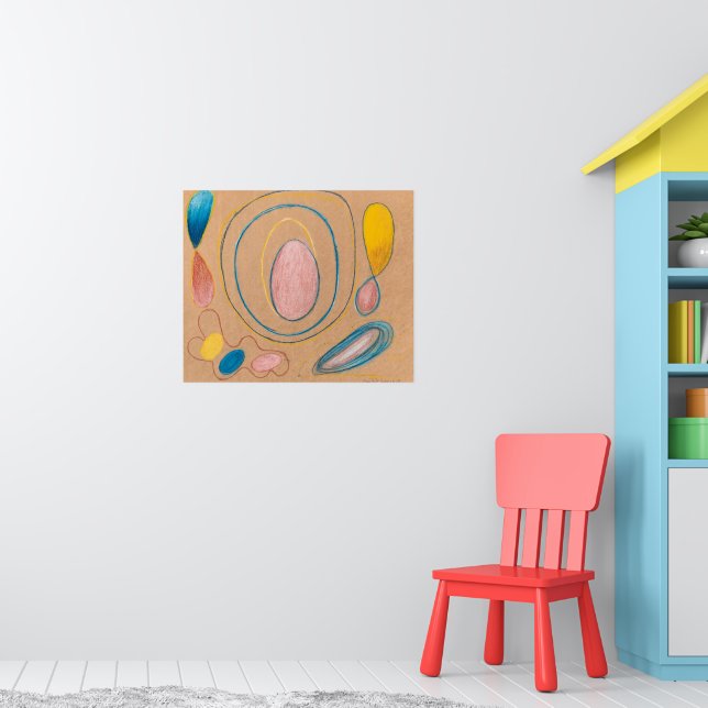 Untitled, 1908 by Hilma af Klint  Poster (Nursery 1)