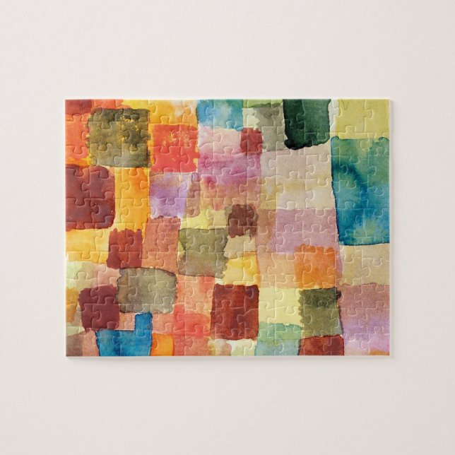 Untitled (1914) by Paul Klee Jigsaw Puzzle (Horizontal)