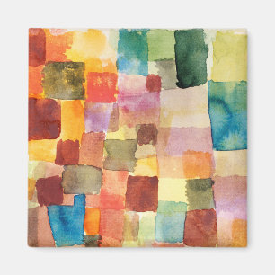 Untitled (1914) by Paul Klee Magnet