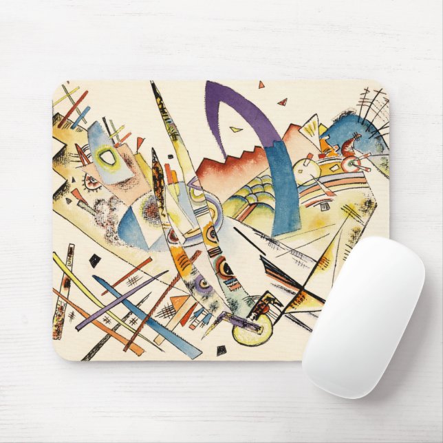 Untitled, 1922 by Wassily Kandinsky Mouse Pad (With Mouse)
