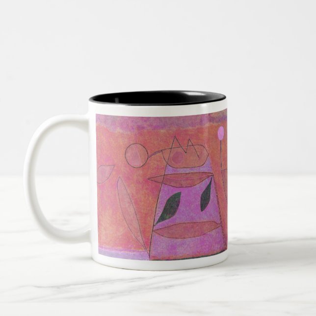 Untitled (1933) by paul klee Two-Tone coffee mug (Left)