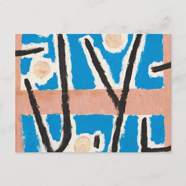 Untitled, 1938 by Paul Klee Postcard (Front)