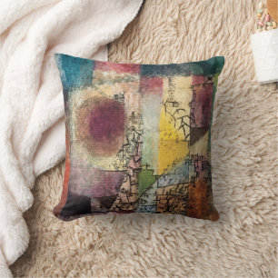 Untitled 2 by Paul Klee, Abstract Art Cushion